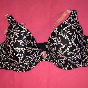 Flower bra; wired